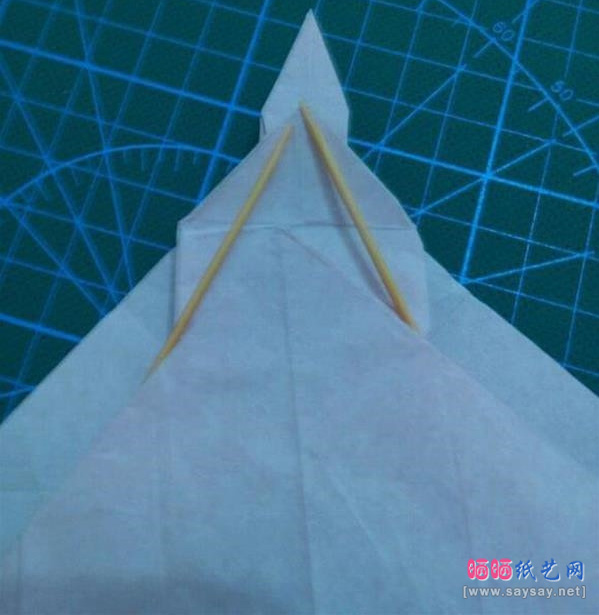 复杂形象的小丑面具手工折纸实拍图文教程