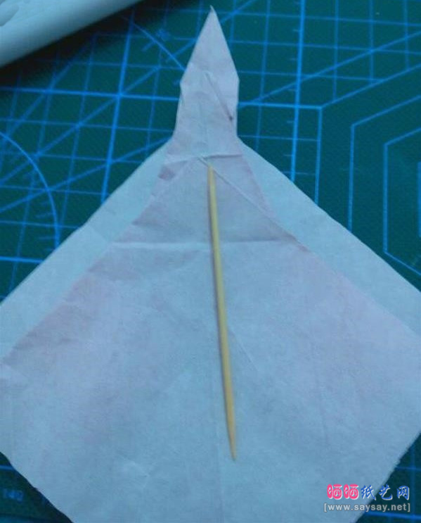 复杂形象的小丑面具手工折纸实拍图文教程