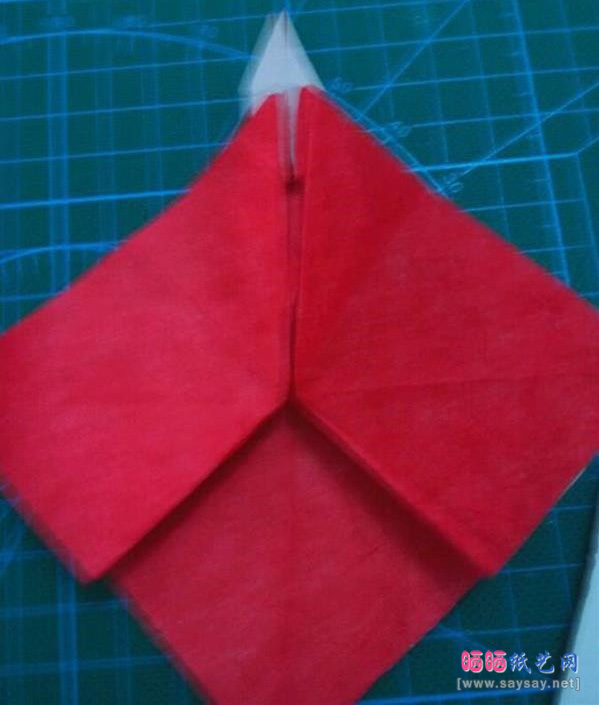 复杂形象的小丑面具手工折纸实拍图文教程