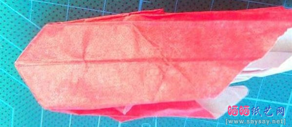 复杂形象的小丑面具手工折纸实拍图文教程