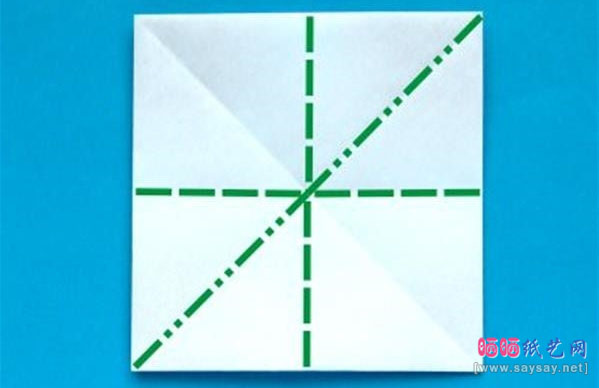 纸艺制作蟹爪兰折纸实拍图文教程图片步骤4