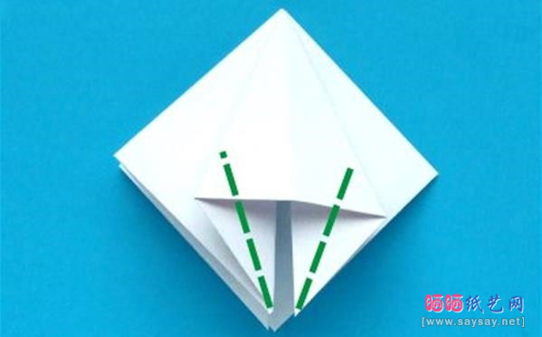 纸艺制作蟹爪兰折纸实拍图文教程图片步骤7