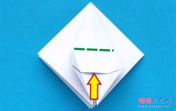 纸艺制作蟹爪兰折纸实拍图文教程图片步骤9