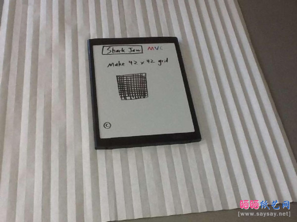 鲨鱼嘴手工折纸实拍教程图片步骤3