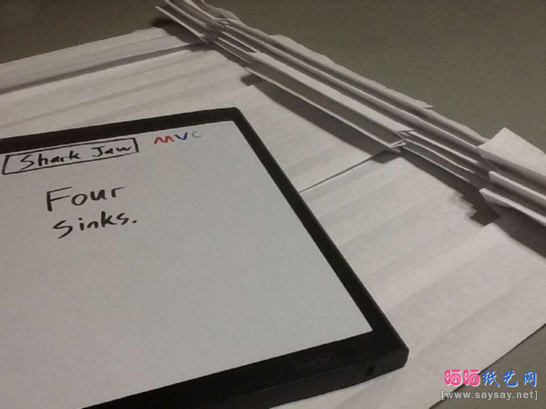 鲨鱼嘴手工折纸实拍教程图片步骤18