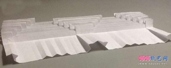 鲨鱼嘴手工折纸实拍教程图片步骤25