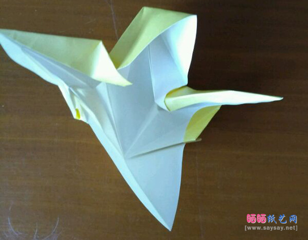 可爱的兔子帽折纸实拍教程聚拢图片步骤25