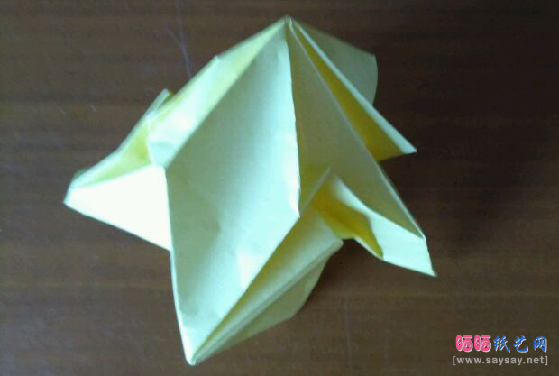 可爱的兔子帽折纸实拍教程聚拢图片步骤24