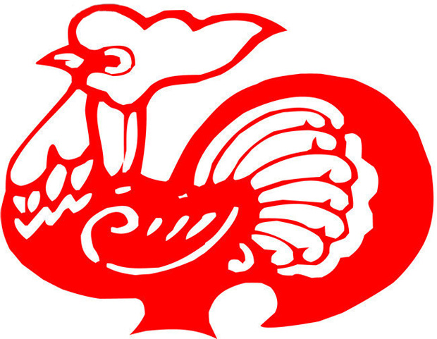 30多款鸡年剪纸图案素材大全21