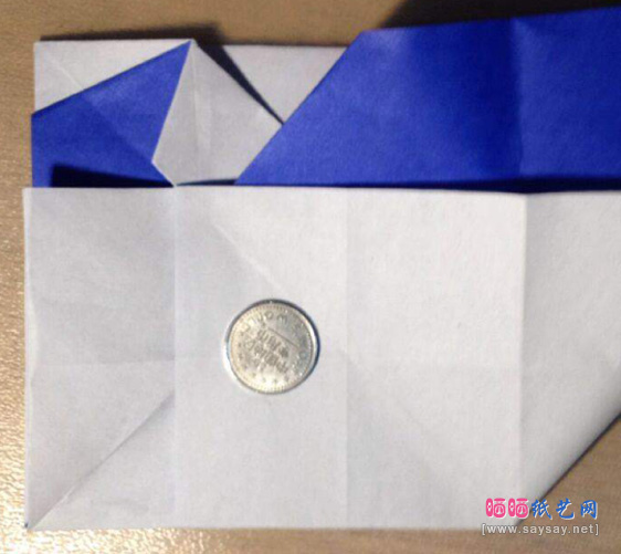 “纸”字的折法实拍教程图片步骤36-www.saybb.net