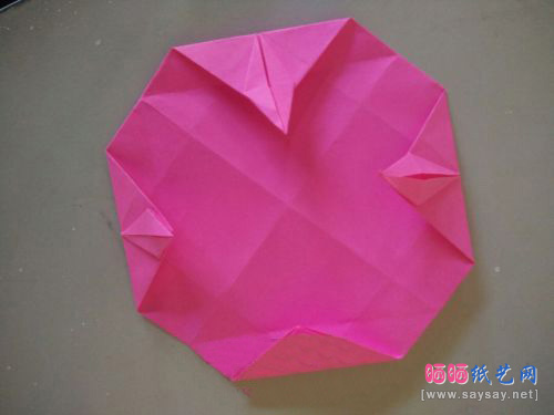 变形金刚机器人折纸实拍教程图片步骤7
