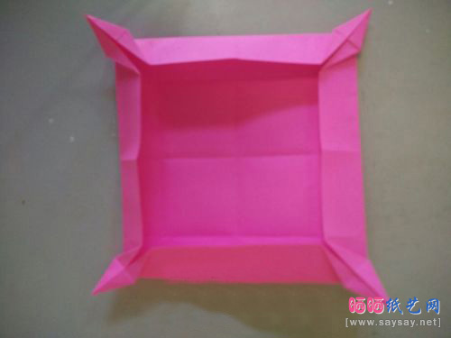 变形金刚机器人折纸实拍教程图片步骤6