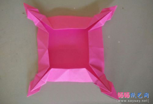 变形金刚机器人折纸实拍教程图片步骤9