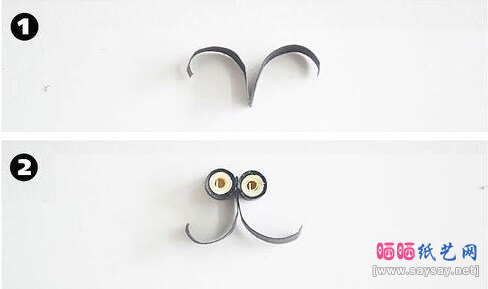 DIY精美礼品吊卡衍纸手工教程图片步骤6