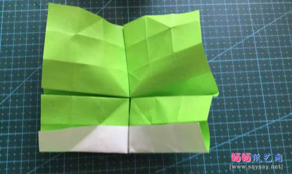 手工拼图零件折纸-折纸拼图玩具实拍教程图片步骤10-www.saybb.net