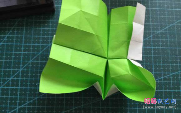 手工拼图零件折纸-折纸拼图玩具实拍教程图片步骤13-www.saybb.net