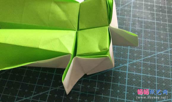 手工拼图零件折纸-折纸拼图玩具实拍教程图片步骤20-www.saybb.net