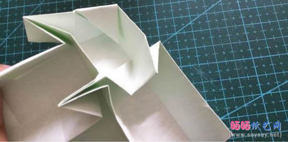 手工拼图零件折纸-折纸拼图玩具实拍教程图片步骤18-www.saybb.net