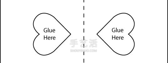 简单带翅膀的爱心立体卡片制作方法-www.saybb.net