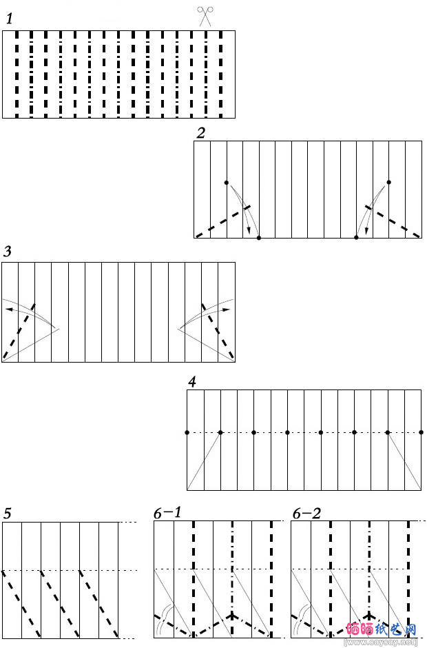 星星盒子 六角星盒子折纸图文教程-www.saybb.net