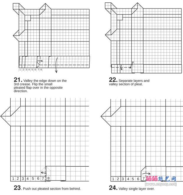 StevenCasey的针鼹折纸图谱教程-www.saybb.net