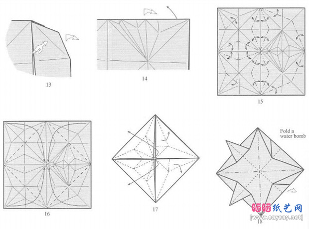ManuelSirgo的鹰马折纸图谱教程图片步骤3-www.saybb.net
