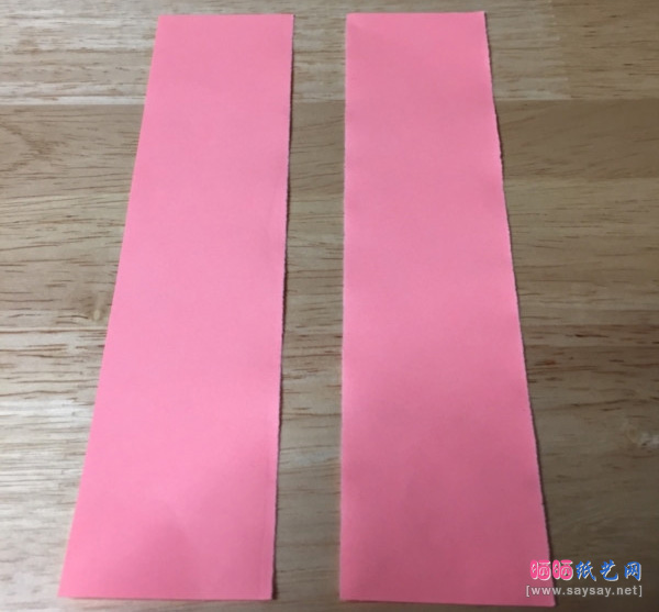 笔帽折纸详细实拍图文教程步骤5-www.sayay.net