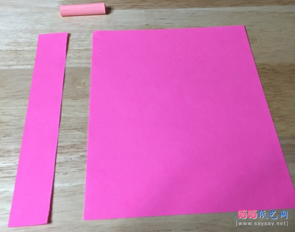 笔帽折纸详细实拍图文教程步骤17-www.sayay.net