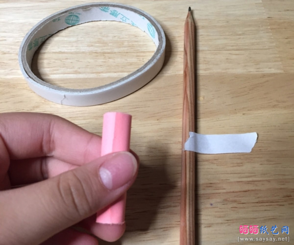 笔帽折纸详细实拍图文教程步骤11-www.sayay.net