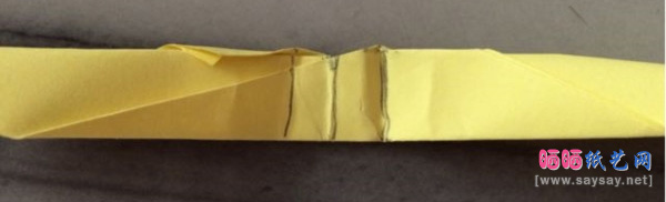 可爱的小兔子耳朵折纸图文教程步骤15-www.saybb.net