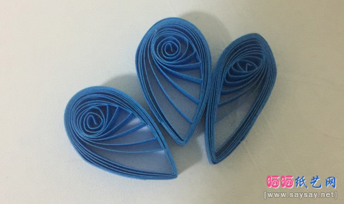 衍纸首饰盒制作图文教程步骤6-www.saybb.net