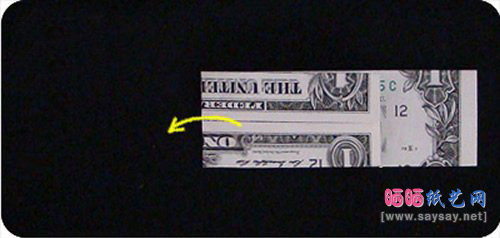 美元折纸头像钻石戒指的方法步骤19-www.saybb.net