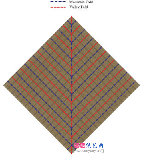 酷炫的女巫扫帚手工折纸图文教程步骤10-www.saybb.net