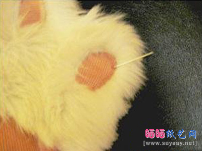 可爱的猫爪手套制作教程步骤3-www.saybb.net