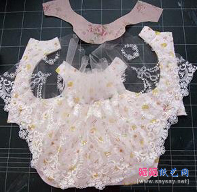 狗狗衣服手工制作详细教程步骤2-www.saybb.net