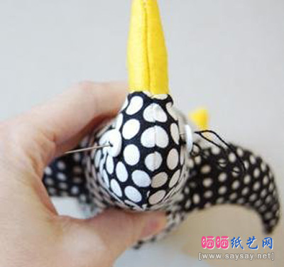 手工布艺制作,制作企鹅,手工企鹅制作