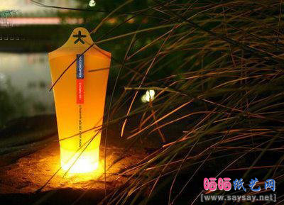 洗面奶瓶子变废为宝手工制作照明灯-www.saybb.net