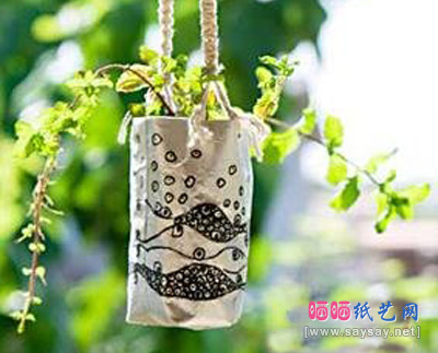 塑料袋变废为宝点亮家居生活新体验完成效果图-www.saybb.net