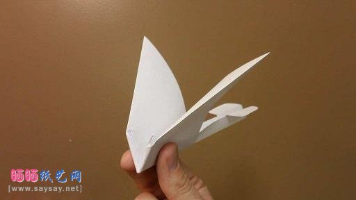简易纸飞机的折法详细教程折纸大全-www.saybb.net