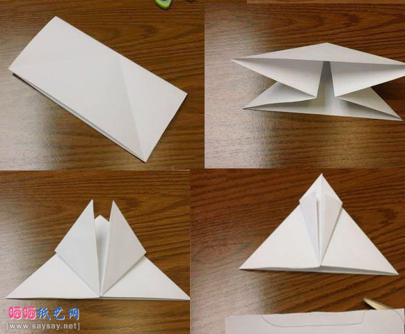 简易纸飞机的折法详细教程折纸大全-www.saybb.net
