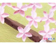 川崎敏和樱花折纸教程图解