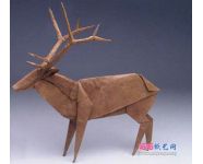 罗斯福麋鹿折纸教程图解