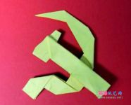 中国共产党党微手工折纸教程图解