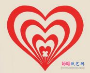 精致的幸运心剪纸教程